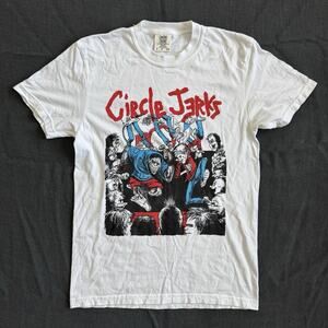 2025 Circle Jerks Gorilla Biscuits Negative Approach Tour T Shirt Shawn Kerri S